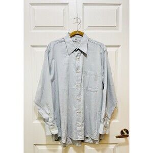 Mondo di Marco Men's Button Down Shirt Size 15.5 M  Made in Italy 100% Cotton